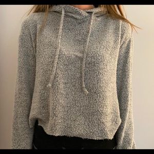 me to we gray sweatshirt, cozy